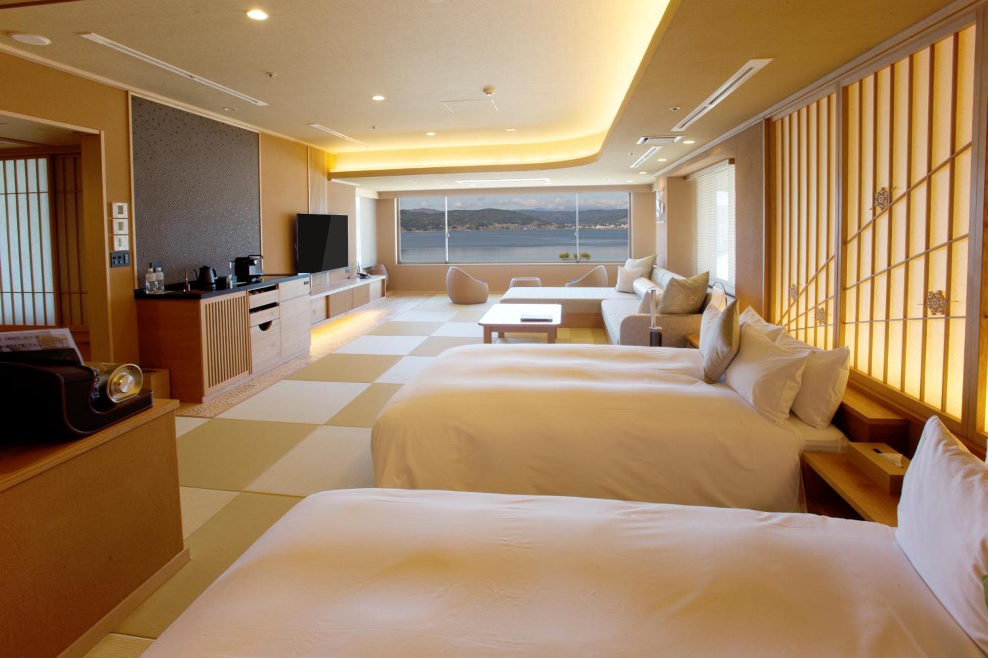 Hamanoyu Hotel Сува Екстериор снимка