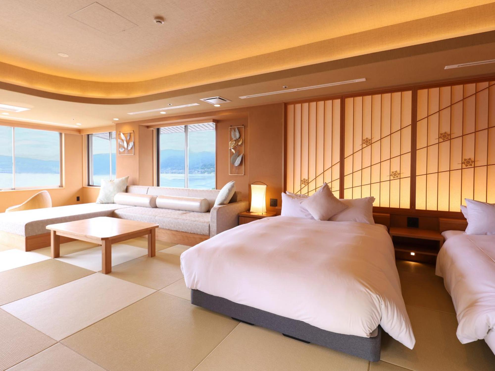 Hamanoyu Hotel Сува Екстериор снимка